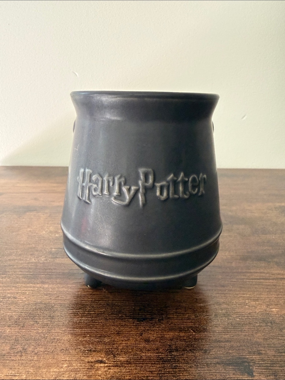 Harry Potter Warner Bros. Cauldron Shaped Ceramic Mug Pencil Plant Holder